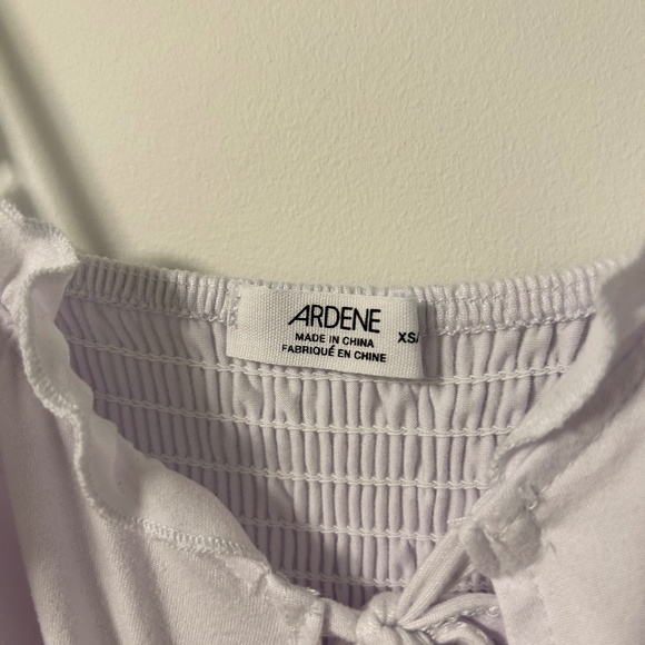 White summer tiered dress | Size XS | New - Picture 3 of 3